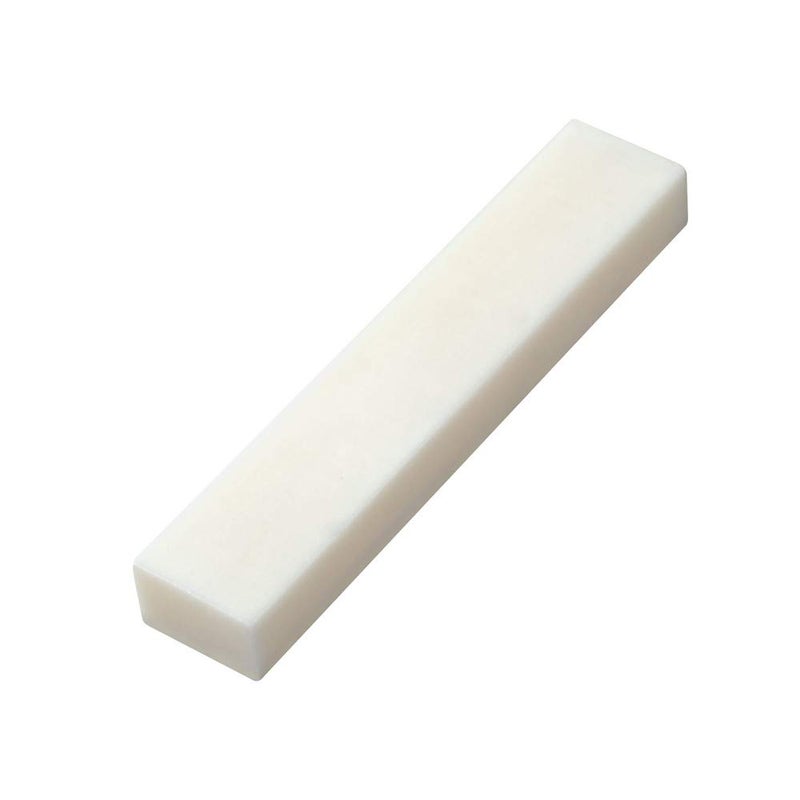 SAPHUE Set of 3 pcs Blank Bone Saddle and 3 pcs Bone Nut Blank for Accoustic Classical Guitar - Image 3